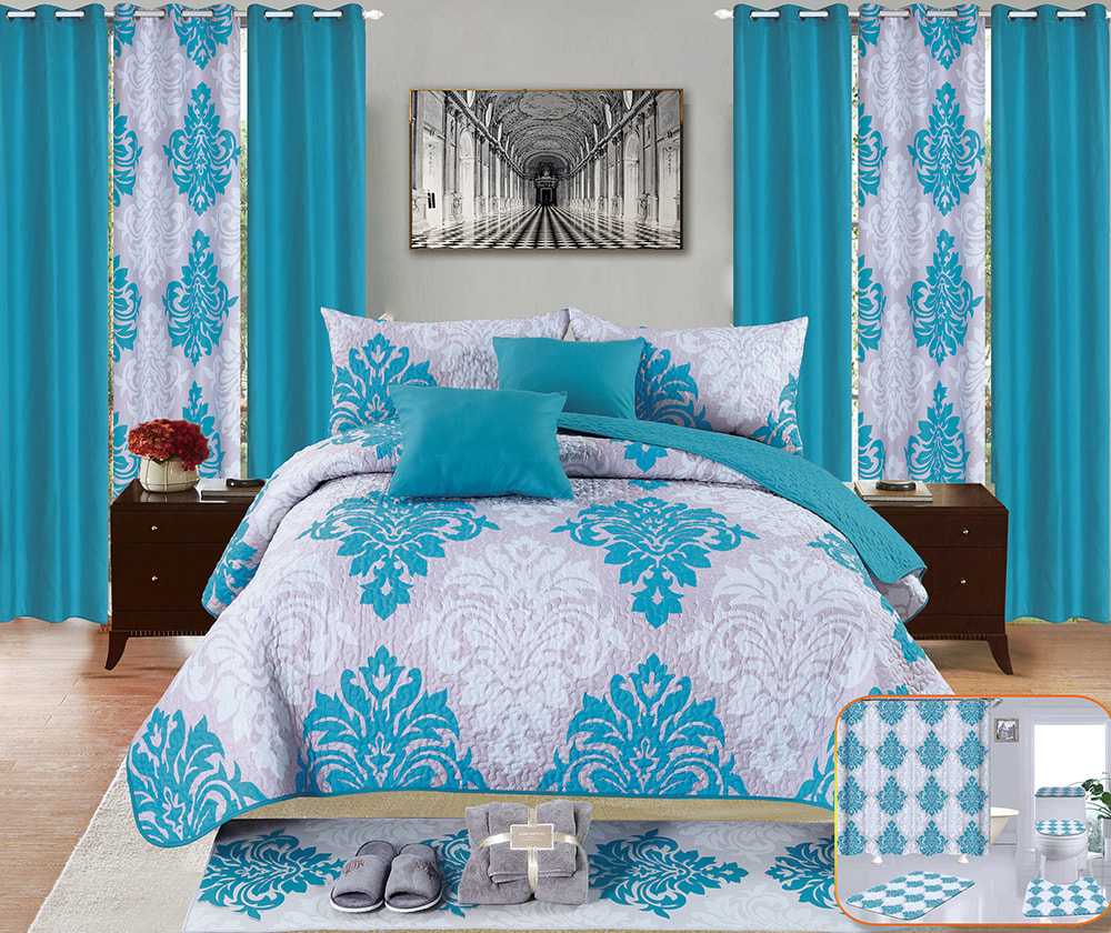 All-Season 22-Piece Bed Cover Set