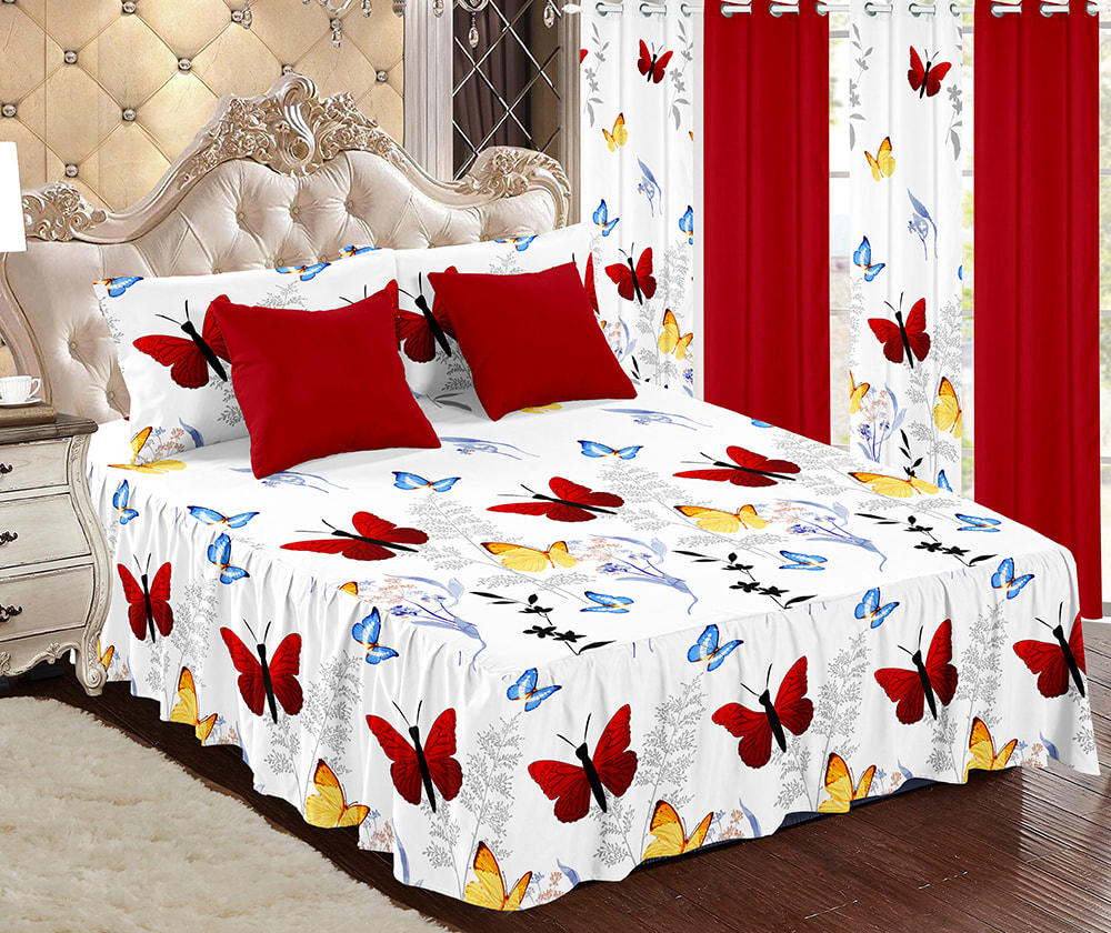Microfiber Bedspread 9-Piece Set