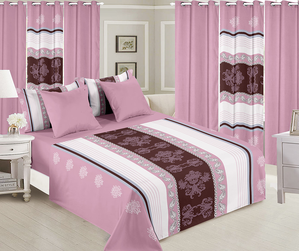 Polyester Printed Fitted Sheet 12-Piece Set